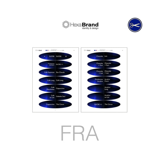 Necta Colibrí - Étiquettes de sélection découpables
