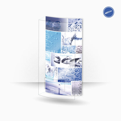 Vinyle pour panneaux - Menorca 77cm x 185cm - adhésif inversé