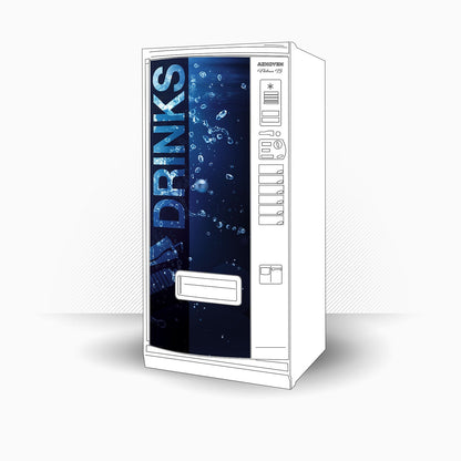 Vinyle pour panneaux - Waterfall 82x185cm - adhésif inversé