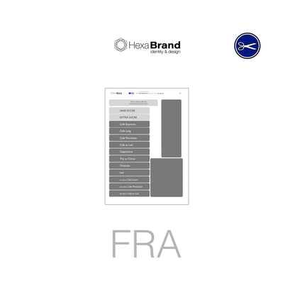 Necta Brio 200-250 - Étiquettes de sélection découpables