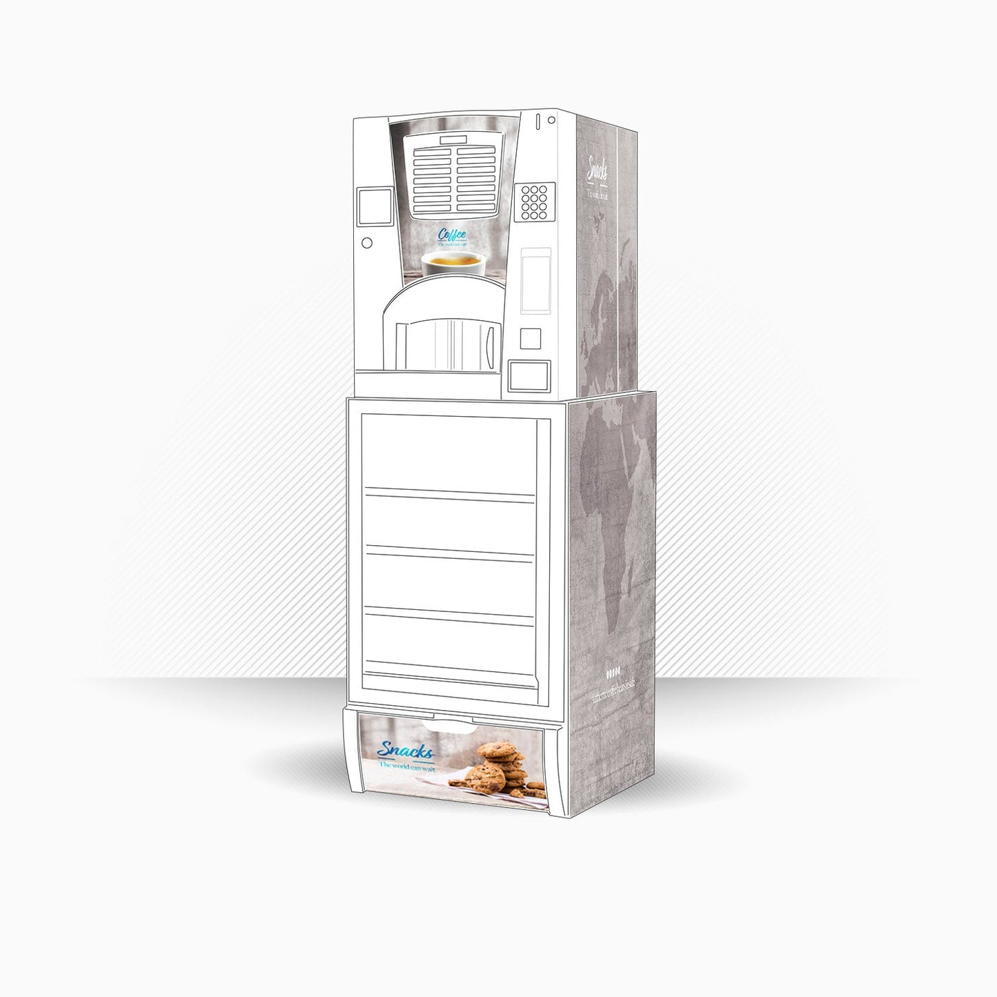 Necta Mini Snakky + Brio 3 - New Sapphire