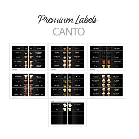 Necta Canto - Étiquettes de sélection découpables