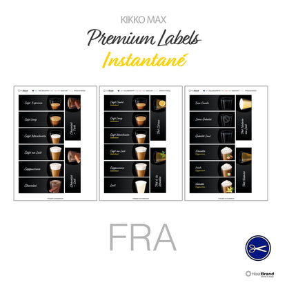 Necta Kikko MAX - Étiquettes de sélection découpables