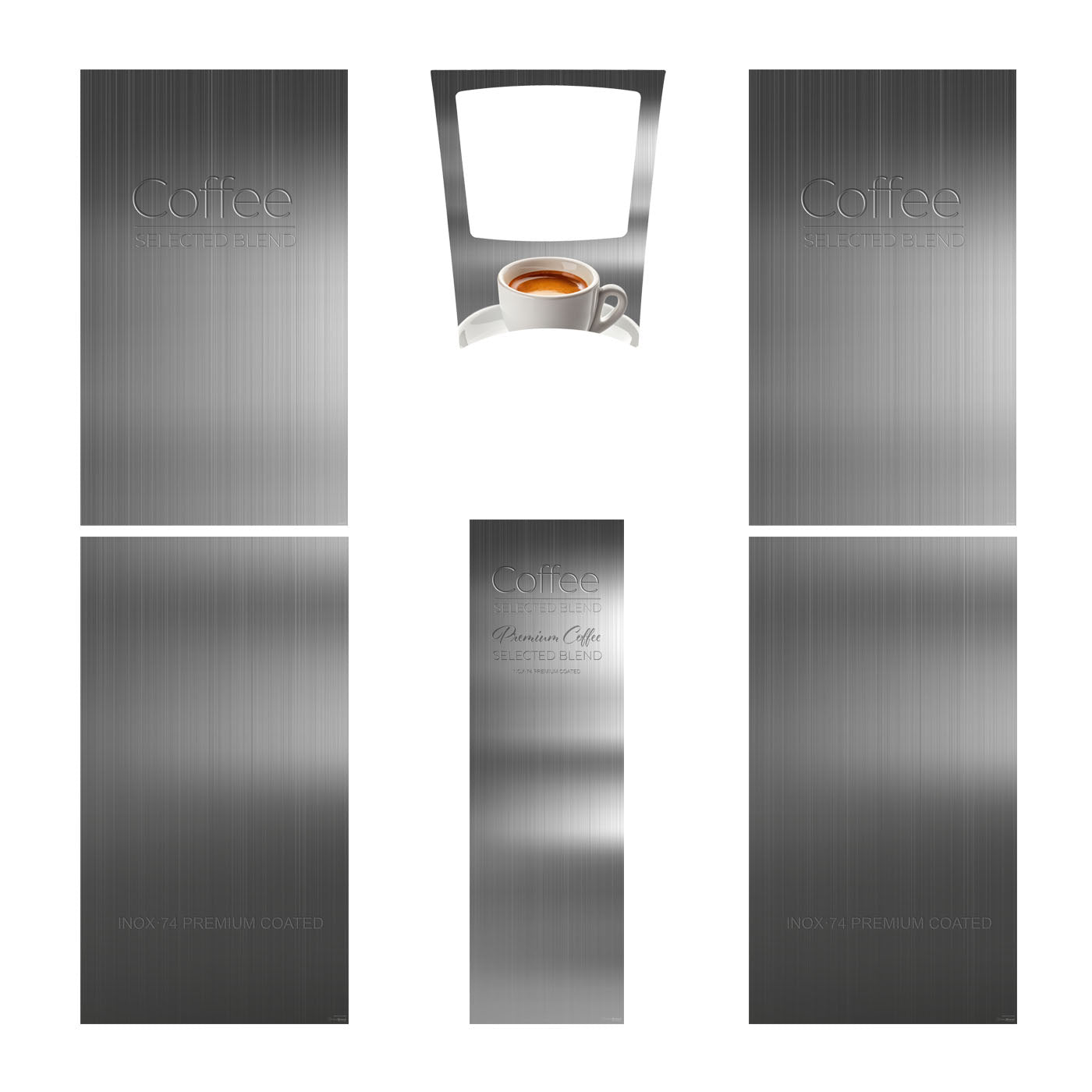 Necta Brio 3 - Inox Grey